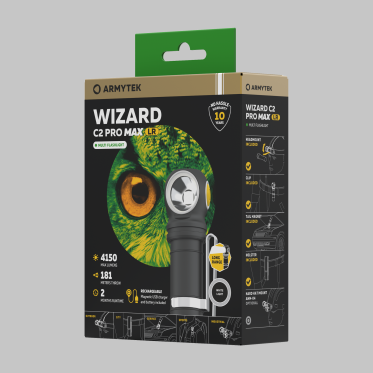 Мултиункционален челник-фенер Armytek Wizard C2 Pro Max LR студен ARMYTEK - изглед 6