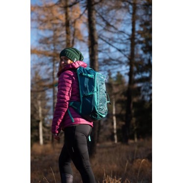 Туристическа раница Crewtor 30l dk. turquoise HUSKY - изглед 5
