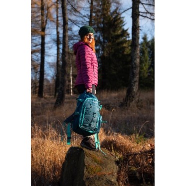 Туристическа раница Crewtor 30l dk. turquoise HUSKY - изглед 6