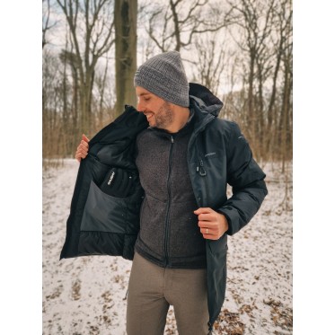 Мериносова шапка MERMEL grey L-XL HUSKY - изглед 5