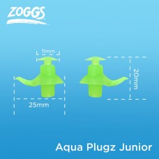 Тапи за уши детски Aqua Plugz Jnr green ZOGGS - изглед 4