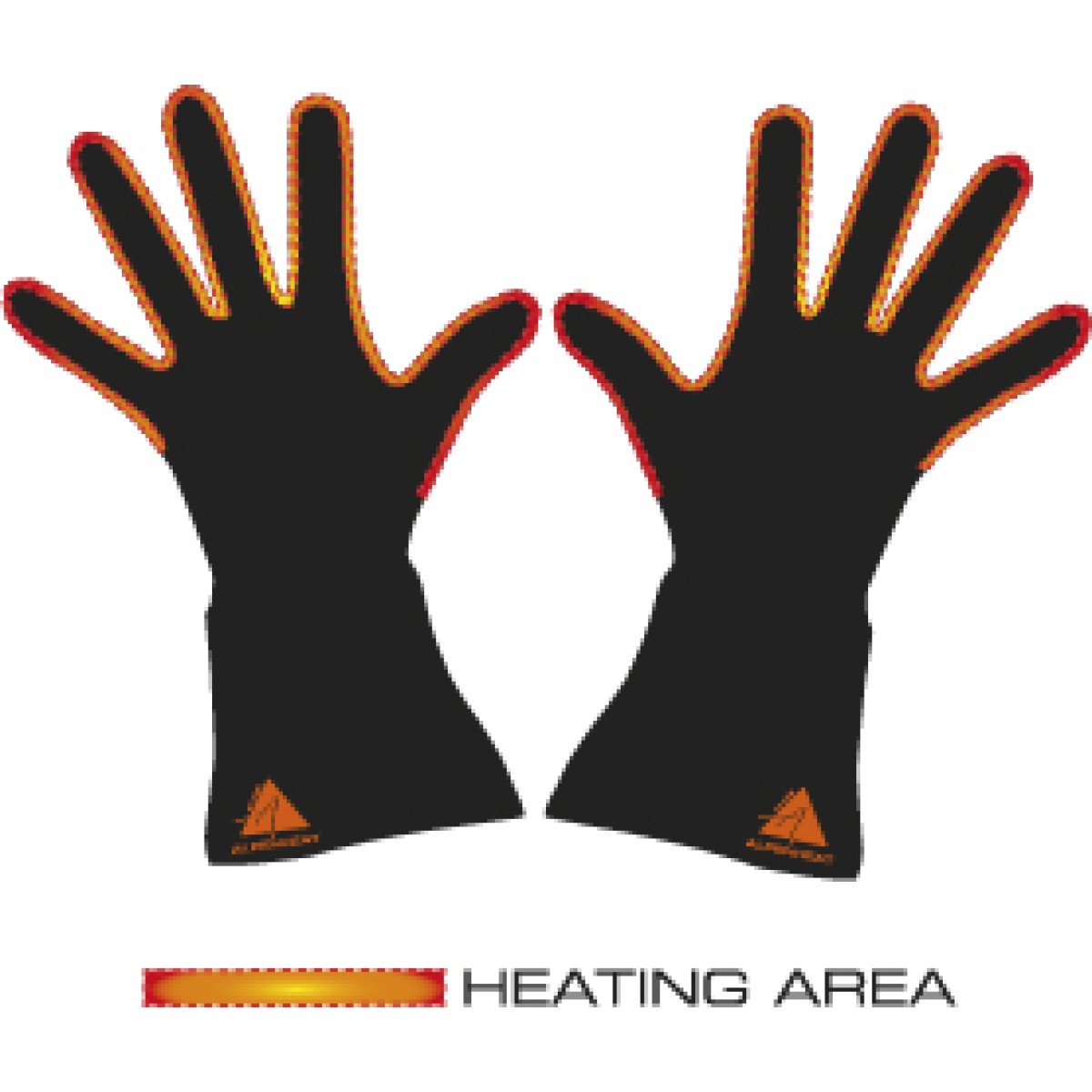 Ръкавици с отопление Fire Gloves-Gloveliner AG1 ALPENHEAT - изглед 2