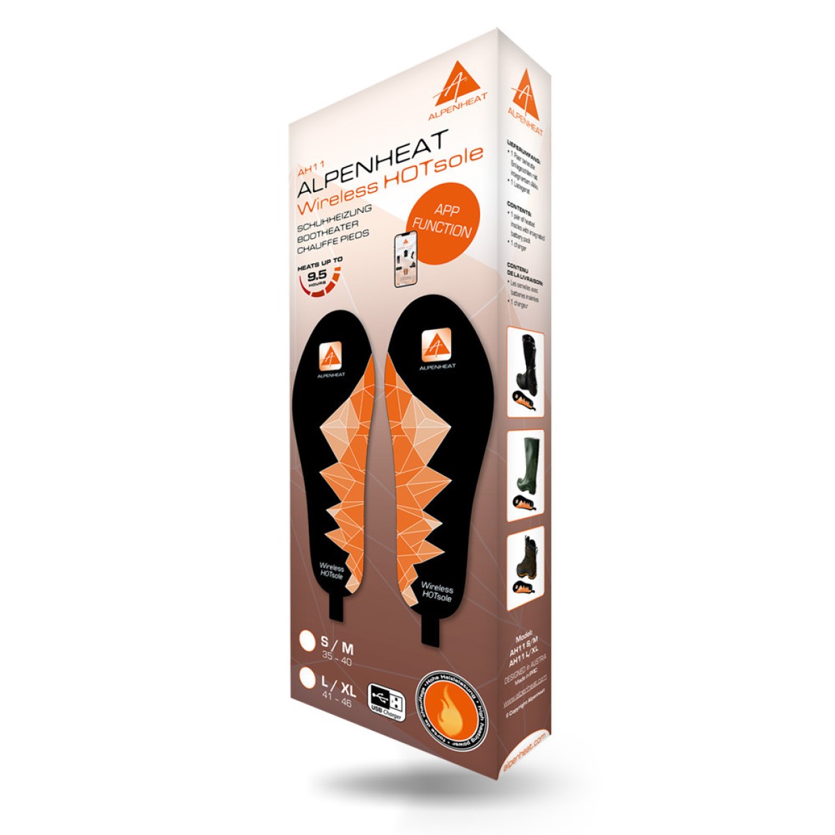 ALPENHEAT Wireless Hotsole APP – Smart Heated Insoles with Bluetooth Control ALPENHEAT - view 11 - Extreme-bg.com ALPENHEAT Wireless Hotsole APP – Smart Heated Insoles with Bluetooth Control ALPENHEAT - view 11