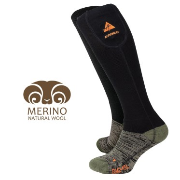 Чорапи с отопление FIRE-SOCKS WOOL APP ALPENHEAT - изглед 3