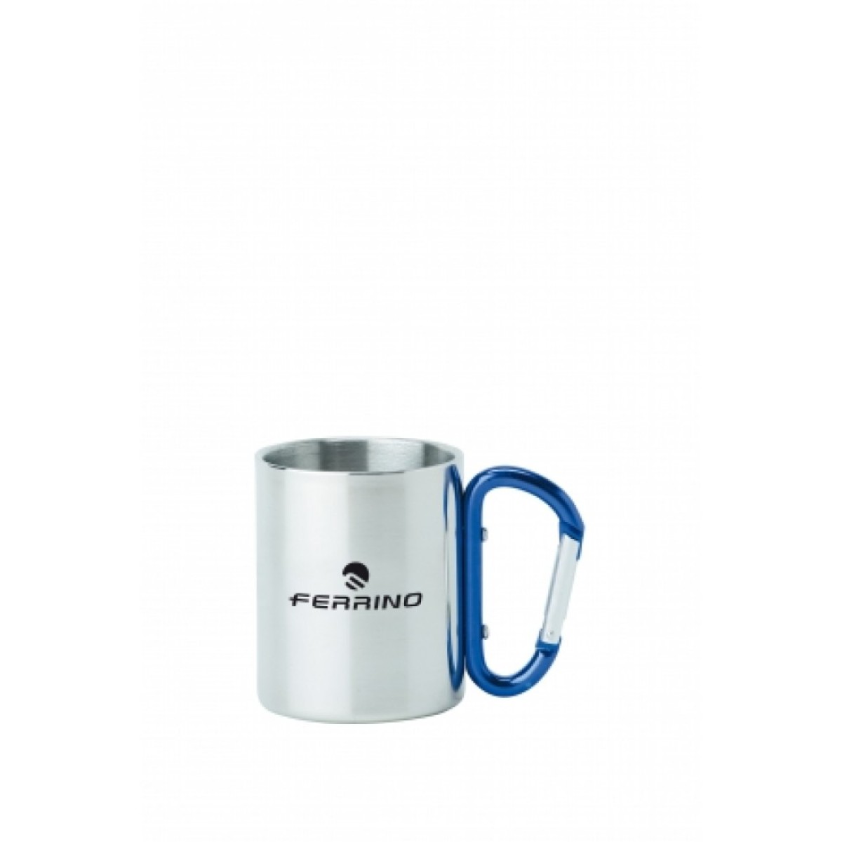 Stainless steel cup with carabiner FERRINO - view 1