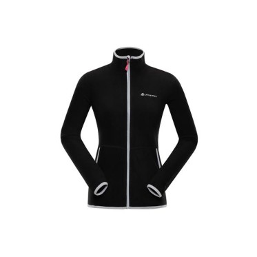 Полар дамски Cassiusa black ALPINE PRO - изглед 3