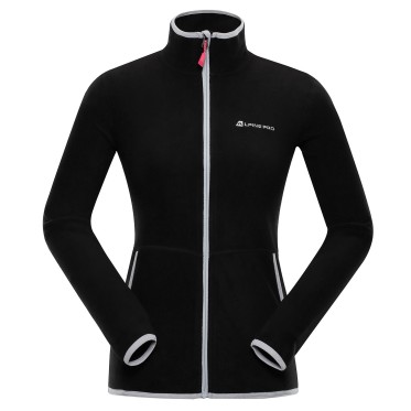 Полар дамски Cassiusa black ALPINE PRO - изглед 2