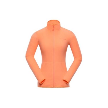 Полар дамски Cassiusa neon coral ALPINE PRO - изглед 3