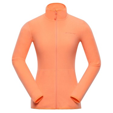 Полар дамски Cassiusa neon coral ALPINE PRO - изглед 2