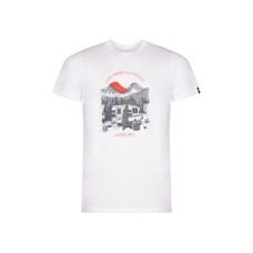 Men's T-shirt Uneg 8 white ALPINE PRO - view 2
