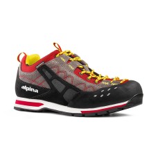 Royal red hiking trainers ALPINA - view 2
