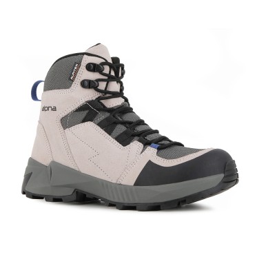 Tracker Mid - Beige / Gray ladies hiking shoes ALPINA - view 2