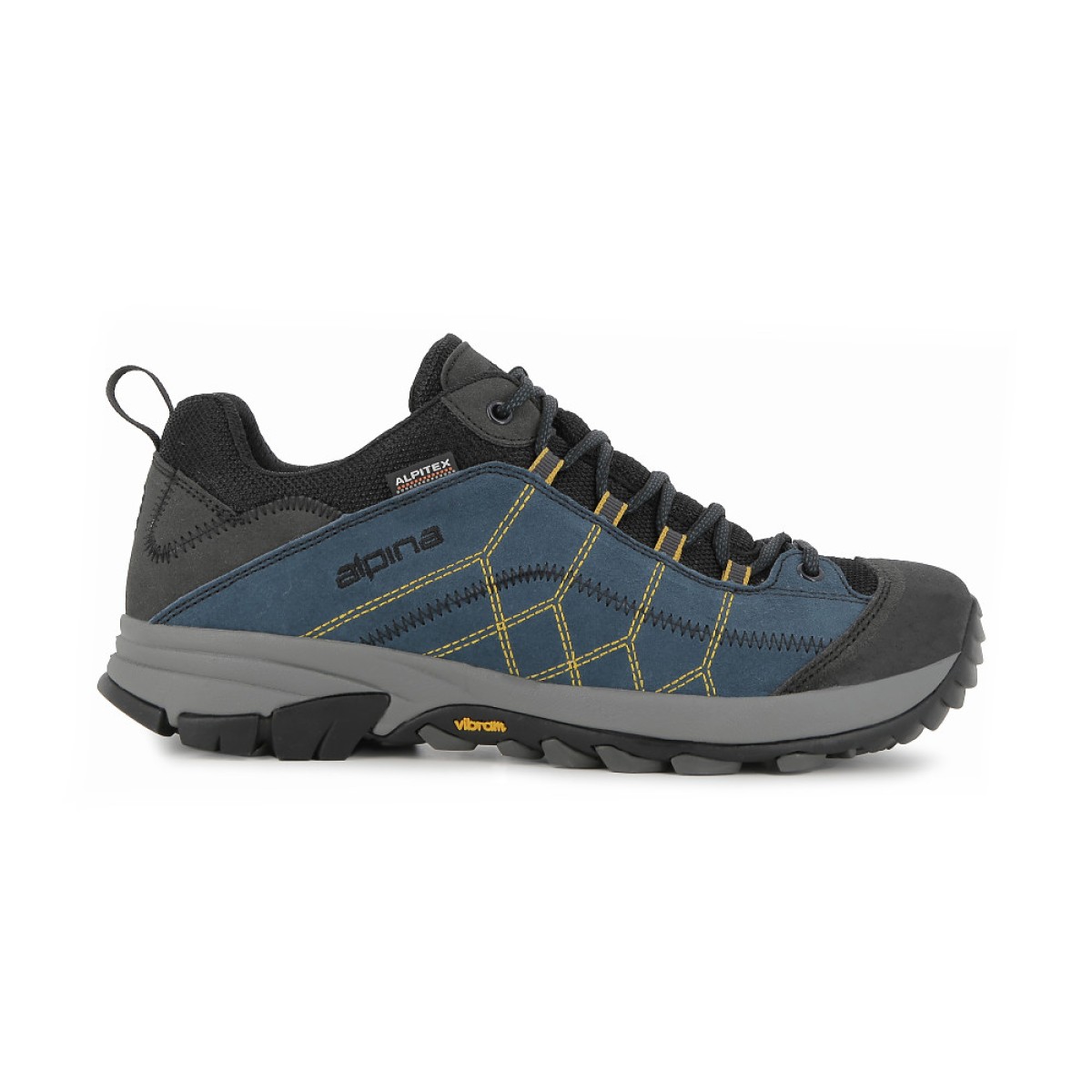 ALPINA TROPEZ Blue/black Shoes – Lightweight Hiking Shoes with Vibram® Sole and Alpitex® Membrane ALPINA - view 5