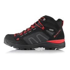 Balth black hiking shoes ALPINE PRO - view 2