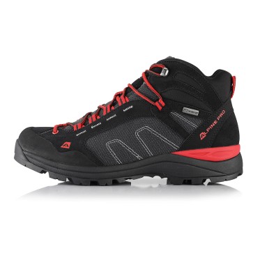 Balth black/red туристически обувки ALPINE PRO - изглед 2