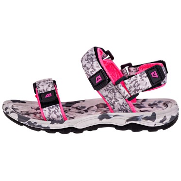Туристически сандали Bathialy neon knockout pink ALPINE PRO - изглед 2
