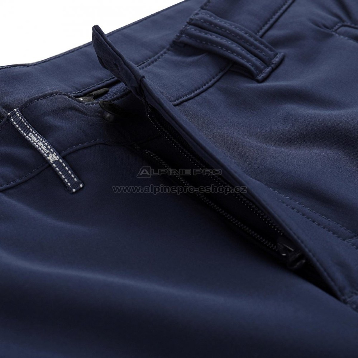 Мъжки зимен софтшел панталон Carb 3 INS indigo ALPINE PRO - изглед 3