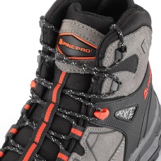Cassiel grey hiking shoes ALPINE PRO - view 3
