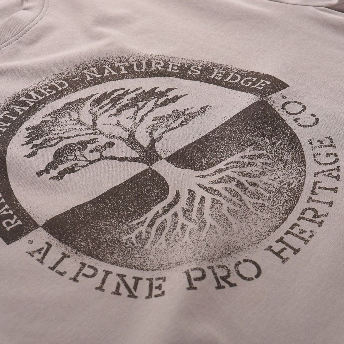 Мъжка Еластична Тениска Alpine Pro DORG – Фин Памук и Еластан ALPINE PRO - изглед 6