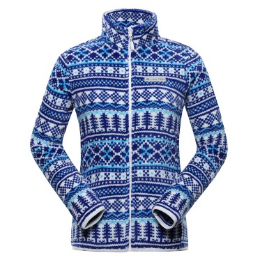Полар дамски ELKIE 5 LIGHT BLUE ALPINE PRO - изглед 2
