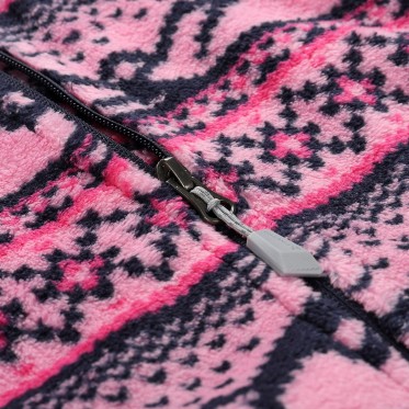 Дамски полар Elkie 5 pink glo ALPINE PRO - изглед 6