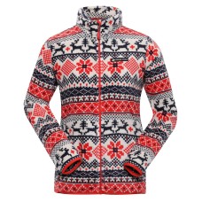 Lady fleece Elkiе 5 Max olimpic red ALPINE PRO - view 2