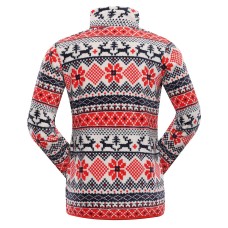 Lady fleece Elkiе 5 Max olimpic red ALPINE PRO - view 7