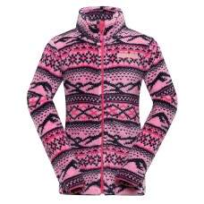 Kid's fleece Elkini 6 PNK ALPINE PRO - view 2