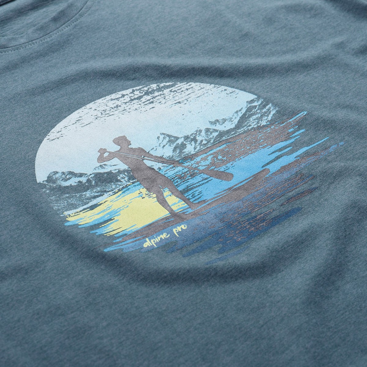 Мъжка тениска Alpine Pro GORAF 2 – Стил и комфорт от немачкаема материя ALPINE PRO - изглед 6