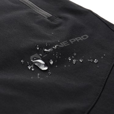 Мъжки туристически панталони HURF 2 Black ALPINE PRO - изглед 4