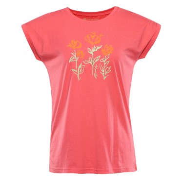 Women's T-shirt OMBA PNK ALPINE PRO - view 2