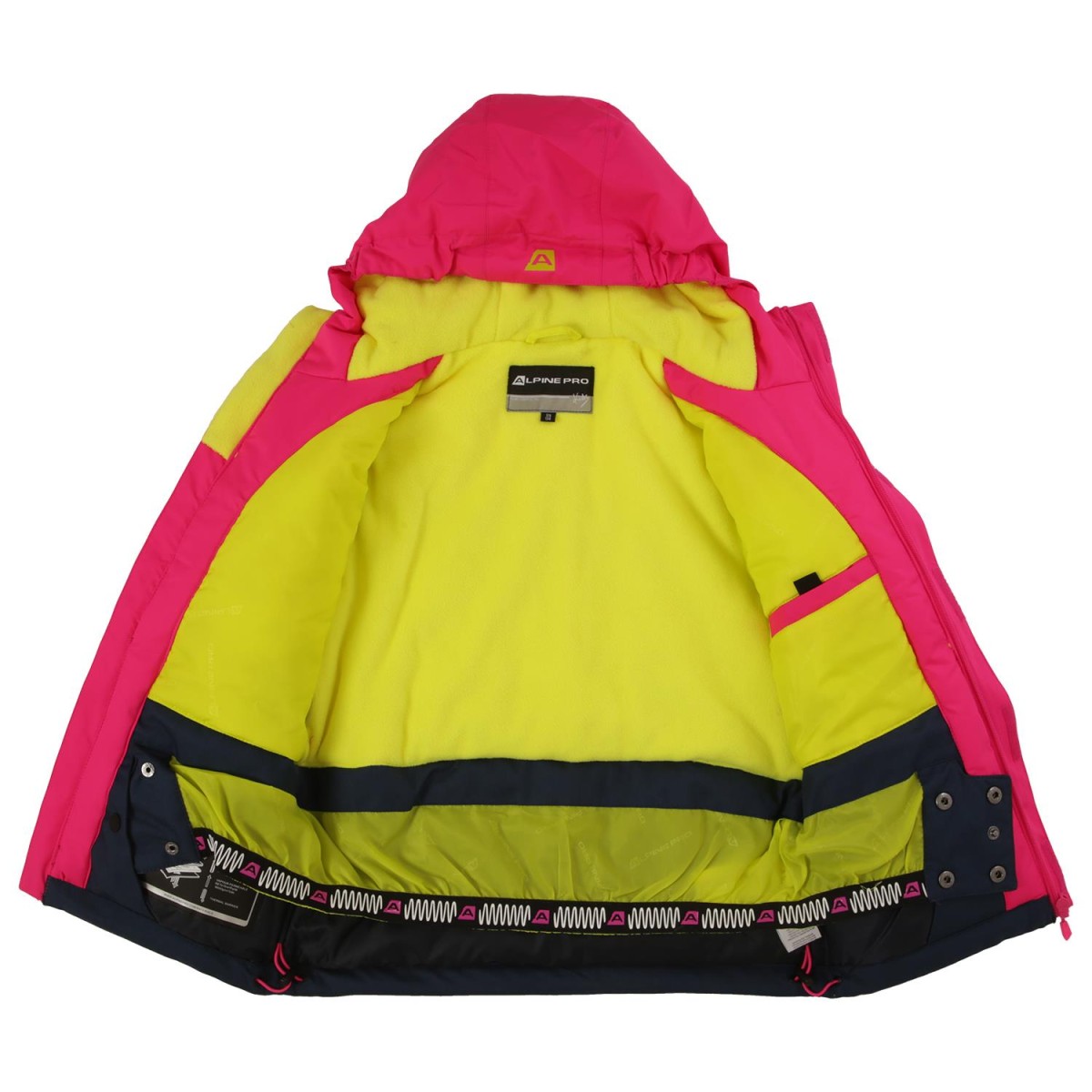 Junior jacket Alpine pro Sardaro 4 PNK ALPINE PRO - view 3