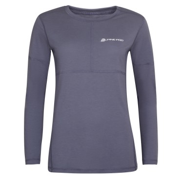 Lady merino T-shirt Cedrona BLU ALPINE PRO - view 2