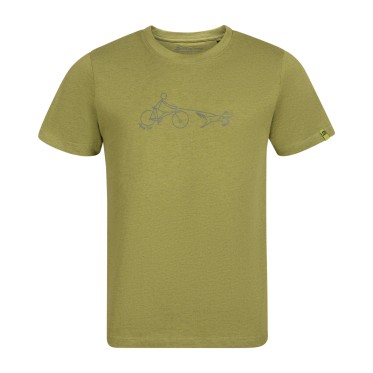 Men T-shirt Green Oasis ALPINE PRO - view 1