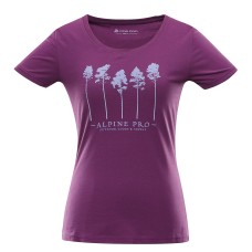 Women's T-shirt DAFOTA VIOLET ALPINE PRO - view 2