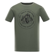 Men's T-shirt LEFER OLV ALPINE PRO - view 2