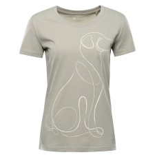 Alpine Pro TERMESA 3 Women's Organic Cotton T-Shirt – Natural Comfort & Sustainable Style