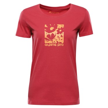 Дамска тениска Alpine Pro TERMESA 3 от органичен памук – Естествена мекота и еко-стил ALPINE PRO - изглед 1