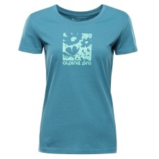 Alpine Pro TERMESA 3 Women's Organic Cotton T-Shirt – Natural Softness & Sustainable Style