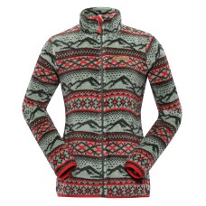 Ladies fleece ELKIE 5 chinois green ALPINE PRO - view 2