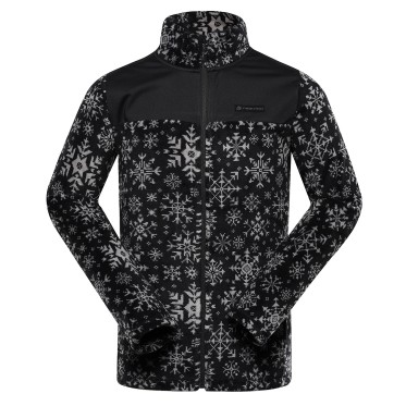 Men`s sweatshirt EFLIN black pa ALPINE PRO - view 2