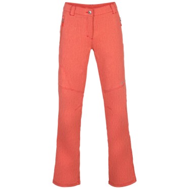 WOMEN SOFTSHELL PANTS MURIA 3 CORAL ALPINE PRO - view 2