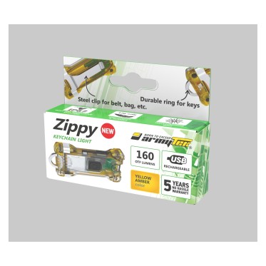 Мултиункционален челник-фенер Armytek Zippy жълт ARMYTEK - изглед 8