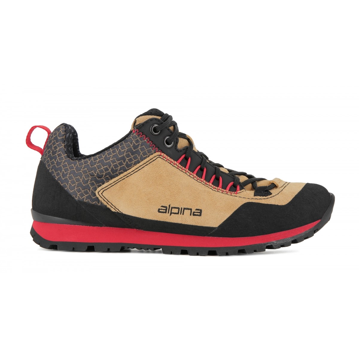 Lina 3.0 beige lady's trainers for hiking and climbing  ALPINA - view 2