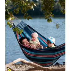 Double classic hammock Currambera Blueberry  LA SIESTA - view 7