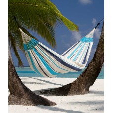 Single classic hammock Caribena aqua blue  LA SIESTA - view 8