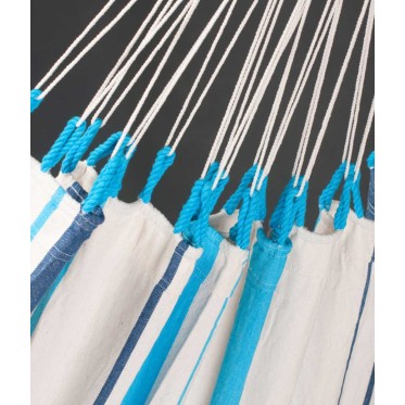 Single classic hammock Caribena aqua blue  LA SIESTA - view 8