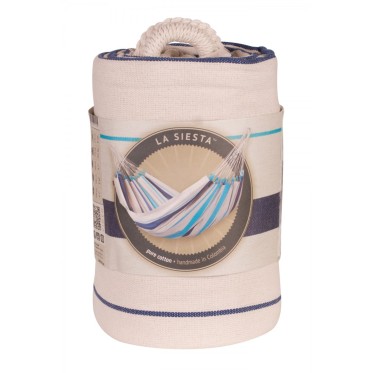 Single classic hammock Caribena aqua blue  LA SIESTA - view 6