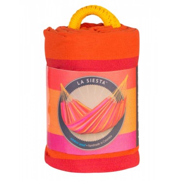 Single classic hammock Sonrisa Mandarine  LA SIESTA - view 8