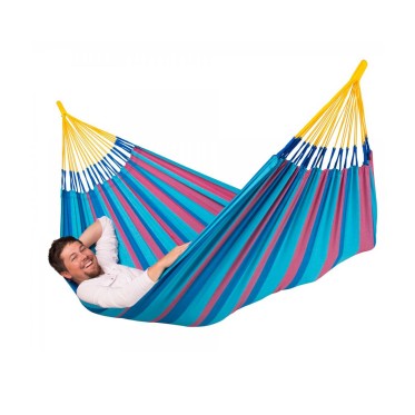 Хамак класически единичен Sonrisa син LA SIESTA - изглед 5